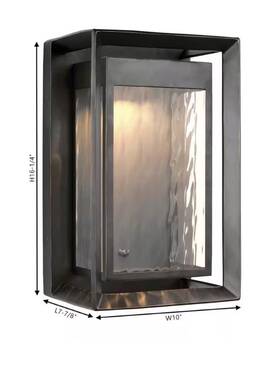 Ol13702anbz-l1 Generation Lighting Urbandale 1-light Antique Bronze Outdoor 16.25 In Led Wall Lantern Sconce Ol13702anbz-l1 Generation Lighting Urbandale 1-light Antique Bronze Outdoor 16.25 In Led Wall Lantern Sconce