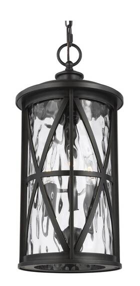 Ol15209anbz Generation Lighting Millbrooke 3-light Outdoor Pendant In Antique Bronze Ol15209anbz Generation Lighting Millbrooke 3-light Outdoor Pendant In Antique Bronze