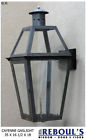 Gl35 Regency Large Bronze Gaslight