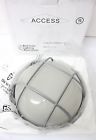 20296-sat-fst Glass Satin Nauticus - Location Frosted Wet Access Bulkhead