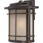 Gln8412ib Quoizel Galen Light Outdoor Wall Sconce With Umber 611728199244