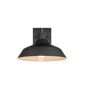 44569 Globe Electric Modern Farmhouse Wall Sconce Matte Black 12 X 11 9 Inches Indoo