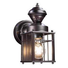 Globe Electric 058219331682 Franklin Matte Black Motion-sensing Led Wall Lantern Globe Electric 058219331682 Franklin Matte Black Motion-sensing Led Wall Lantern