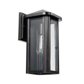 44060 Globe Electric Clarence 13 Inch Tall Outdoor Wall Sconce - Bronze