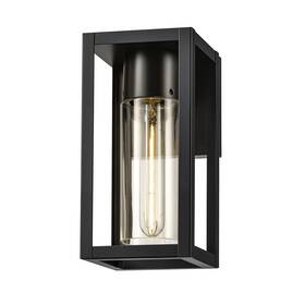 91011198 Globe Electric 13 Inch Tall Led Outdoor Wall Sconce - Black