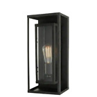 44307 Globe Electric Montague 1-light Bronze Outdoor Wall Lantern Sconce