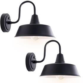 Lmms2206-l-2p Goalplus Large Barn Light Outdoor With Dusk To Dawn Sensor 12 Inch Exterior Goo Lmms2206-l-2p Goalplus Large Barn Light Outdoor With Dusk To Dawn Sensor 12 Inch Exterior Goo