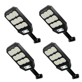 Ip65 Godorio 424615950147 Solar Street Lights Outdoor 4 Pack 279 Parking Lot Waterp