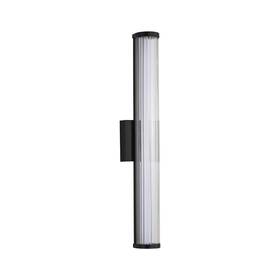 5590-owl-24 Golden Lighting 5590-owl24 Rodara 25 Inch Tall Outdoor Wall Sconce - Black