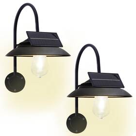 Ld602317b Goodeco Solar Barn Lights For Outside - 2 Lighting Working Modes Motion Sensor Outdoo