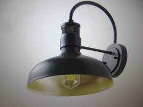 Hsmd2215-dn-l-bk-g Gooseneck Aiwen 13.8 Inch 1-light Black Dusk To Dawn Outdoor Wall Sconce Barn Hsmd2215-dn-l-bk-g Gooseneck Aiwen 13.8 Inch 1-light Black Dusk To Dawn Outdoor Wall Sconce Barn