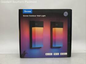 B70751d1 Govee Outdoor Wall Light 2-pack Model H7075 - New