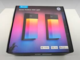 H7075 Govee H705 Smart Outdoor Wall Light Rgbic Color 2 Pack Hardwired 1500 Lumens H7075 Govee H705 Smart Outdoor Wall Light Rgbic Color 2 Pack Hardwired 1500 Lumens