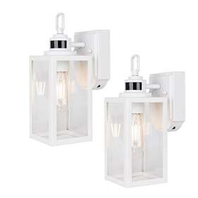 Gruenlich 600310144922 Dusk To Dawn Outdoor Wall Lantern Pir Motion Sensor Sconce E
