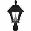 Gs-105fpw-bw Gama Sonic Baytown Ii Solar Dusk-to-dawn Led Post Light Fixture 853153005336 Gs-105fpw-bw Gama Sonic Baytown Ii Solar Dusk-to-dawn Led Post Light Fixture 853153005336