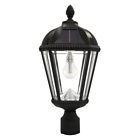 Gs-98b-f-blk Gama Sonic Royal Solar Powered Led Lantern Head