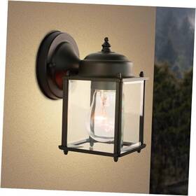 Wl041-bk Guangdong Muguang Technology Co. Ltd. Outdoor Porch Lights Sconce Waterproof Exterior Lighting 7.6 Inch 1 Pack
