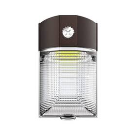 Mwp40fsunvdbz Halo New Outdoor Lighting Bronze Mini Wall Pack Hardwired Led Light 4000 Lumens