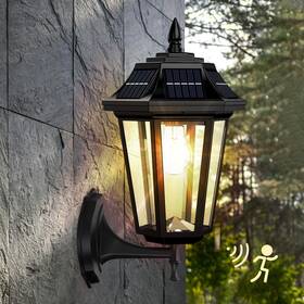 Z001 Hameso Solar Wall Lights Outdoor Waterproof - Dusk To Dawn Motion Sensor Lig Z001 Hameso Solar Wall Lights Outdoor Waterproof - Dusk To Dawn Motion Sensor Lig