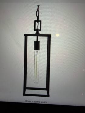 1010017395 Hampton Bay Porter Hills 17.16 Inch 1-light Matte Black Outdoor Hanging Light Pendant 1010017395 Hampton Bay Porter Hills 17.16 Inch 1-light Matte Black Outdoor Hanging Light Pendant