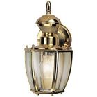 Hampton Bay 150 Degree Outdoor Motion Sens 11 H X 6 W 7 D Polished Brass 016963041707 Hampton Bay 150 Degree Outdoor Motion Sens 11 H X 6 W 7 D Polished Brass 016963041707