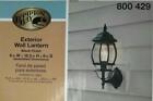 Hb7027-05 Hampton Bay 16.5inch 1-light Outdoor Wall Lamp With Clear Beveled Glass Shade