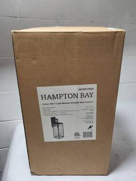 26254 Hampton Bay 19 Inch Porter Hills Outdoor Wall Lantern Sconce Dark Olde Bronze 26254 Hampton Bay 19 Inch Porter Hills Outdoor Wall Lantern Sconce Dark Olde Bronze