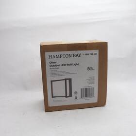 5195405412 Hampton Bay Hardwired Outdoor Coach Wall Light Sconce 5.51 Inch