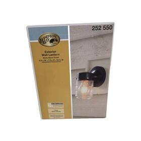 Hampton Bay 725916814274 Elementals By Exterior Wall Lanterns Matte Black New Hampton Bay 725916814274 Elementals By Exterior Wall Lanterns Matte Black New