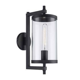 Bal-814 Hampton Bay Lisbon 15.88 Inch 1-light Black Outdoor Wall Light Fixture Bal-814 Hampton Bay Lisbon 15.88 Inch 1-light Black Outdoor Wall Light Fixture