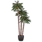 Cday-t456g-shlc Happy Deluxe Palm 4 Potted 6 Htf 5 Trend Tree Triple Lighted Decoration Cday-t456g-shlc Happy Deluxe Palm 4 Potted 6 Htf 5 Trend Tree Triple Lighted Decoration