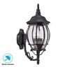 Hb7028-05 Hampton Bay Black Beveled Glass Outdoor Wall Mount 046335981706