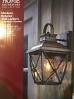 Hb7087-314 Decorators Springbrook Rustic Outdoor Wall Mount Lantern 046335054356