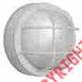 Hb8824p-06 Hampton Bay Wall-mount White Outdoor Round Bulkhead Light New Hb8824p-06 Hampton Bay Wall-mount White Outdoor Round Bulkhead Light New