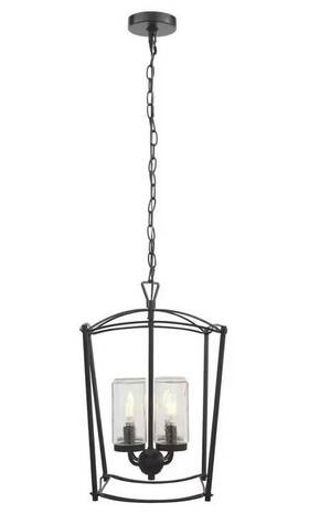1007259944 Hdc Tercero 4-light Matte Black Outdoor Foyer Pendant Light With Glass Shades By 1007259944 Hdc Tercero 4-light Matte Black Outdoor Foyer Pendant Light With Glass Shades By