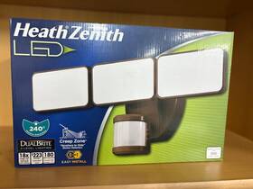 Hearthco 016963188105 Led Dusk To Dawn Bronze Security Light Never Change The Bulb