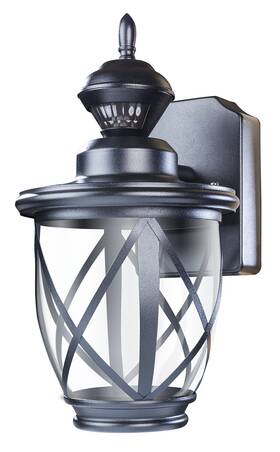 Hz4630bk Heath Zenith 016963463011 Globe Electric 500 Lumen Led Decorative Security Motion Light With Dual