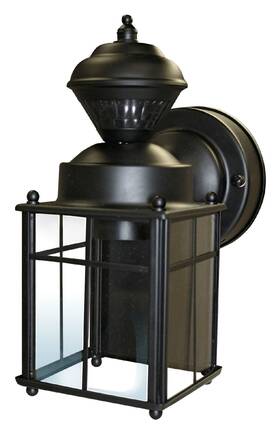 Hz-4132-bk Heath Zenith Heath/zenith 150-degree Bayside Mission Style Motion Sensing Decor