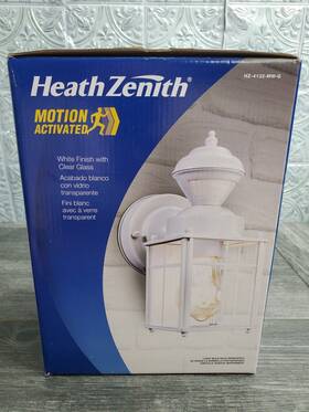 Hz-4132-mw-g Heath Zenith Sl-4132-mw Bayside 1 Light 150 Degree Motion - White Hz-4132-mw-g Heath Zenith Sl-4132-mw Bayside 1 Light 150 Degree Motion - White