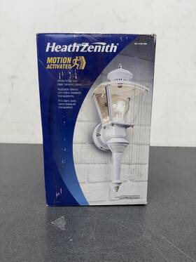 Hz-4150-wh-g Heath Zenith Charleston Coach Motion Activated Outdoor Wall Sconce Hz-4150-wh-g Heath Zenith Charleston Coach Motion Activated Outdoor Wall Sconce