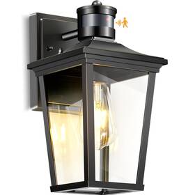 H98918 Hifeelen Motion Sensor Outdoor Wall Lights - Dusk To Dawn Waterproof Aluminum Fixtures