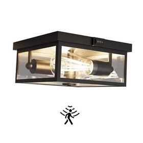 Cl020 Hinersound Outdoor Flush Mount Motion Sensor Ceiling Light - Modern Design Of 8.5 In