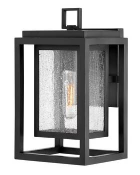 1000bk-ll Hinkley Black Led Wall Mount From The Republic Collection