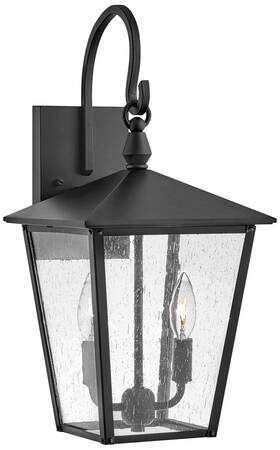 14064bk Hinkley Huntersfield 18 3/4 Inch High Black Outdoor Wall Light