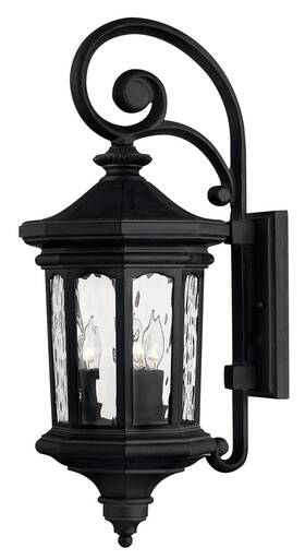 1604mb-ll Hinkley Museum Black Led Wall Mount From The Raley Collection
