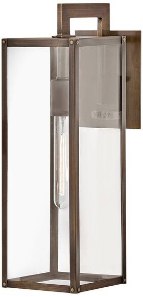 2594bu Hinkley Max 18 1/2 Inch H Burnished Bronze Outdoor Wall Light