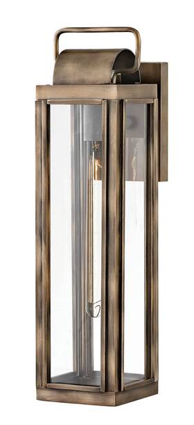 2845bu Hinkley Burnished Bronze Led Outdoor Lantern From The Sag Harbor Collection