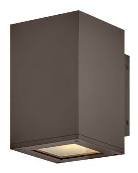 28910az-ll Hinkley Tetra 1-light Led Wall Mount In Architectural Bronze 28910az-ll Hinkley Tetra 1-light Led Wall Mount In Architectural Bronze