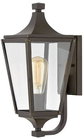 Hinkley 640665129229 Jaymes 15 3/4 Inch H Oil-rubbed Bronze Outdoor Wall Light
