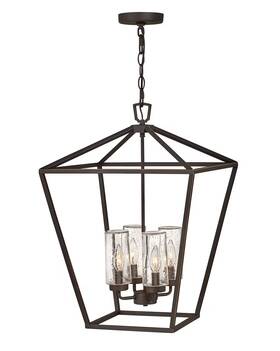 Hinkley 640665256710 Oil Rubbed Bronze Led Outdoor Lantern From The Alford Place Collection